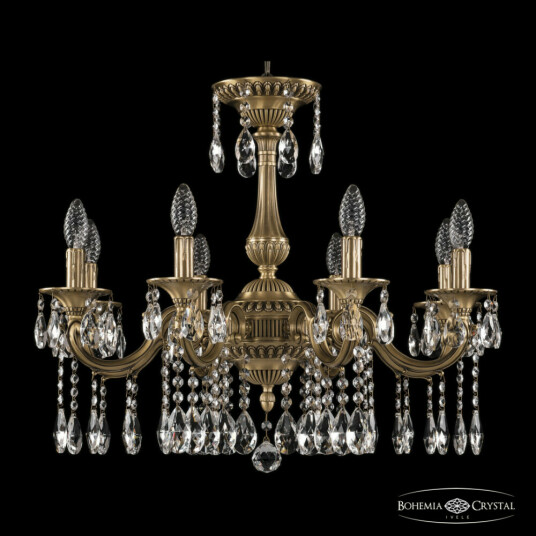 Фото Люстра бронзовая с хрусталём 73101/8/210 A FP