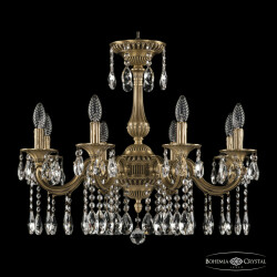 Фото Люстра бронзовая с хрусталём 73101/8/210 A FP