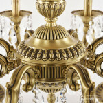 Фото 2 Люстра бронзовая с хрусталём 73101/8/210 A FP