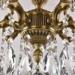 Фото 2 Люстра бронзовая с хрусталём 73102/5/125 A FP