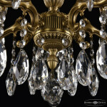 Фото 3 Люстра бронзовая с хрусталём 73102/5/125 A FP