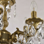 Фото 4 Люстра бронзовая с хрусталём 73102/5/125 A FP