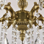 Фото 3 Люстра бронзовая с хрусталём 73102/5/125 B FP