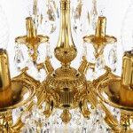 Фото 2 Люстра бронзовая с хрусталём 73102/6/125 A G