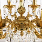 Фото 2 Люстра бронзовая с хрусталём 73102/6/125 B G