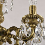 Фото 4 Люстра бронзовая с хрусталём 75101/5/125 A FP