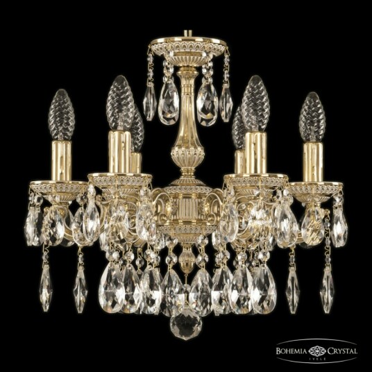 Фото Люстра бронзовая с хрусталём 75101/6/125 A GW