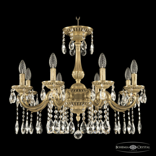 Фото Люстра бронзовая с хрусталём 75101/8/210 A FP