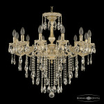 Фото Люстра бронзовая с хрусталём 75102/12/250 B GW