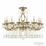 Фото Люстра бронзовая с хрусталём 75301/16/300 A GB