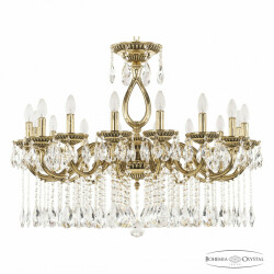 Фото Люстра бронзовая с хрусталём 75301/16/300 A GB