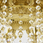 Фото 3 Люстра бронзовая с хрусталём 75302/16/360 A G