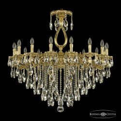 Фото Люстра бронзовая с хрусталём 75302/16/360 B G