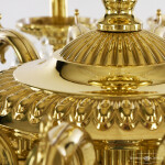 Фото 2 Люстра бронзовая с хрусталём 75302/16/360 B G