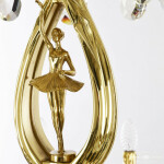 Фото 4 Люстра бронзовая с хрусталём 75402/16/360 B G FD2B