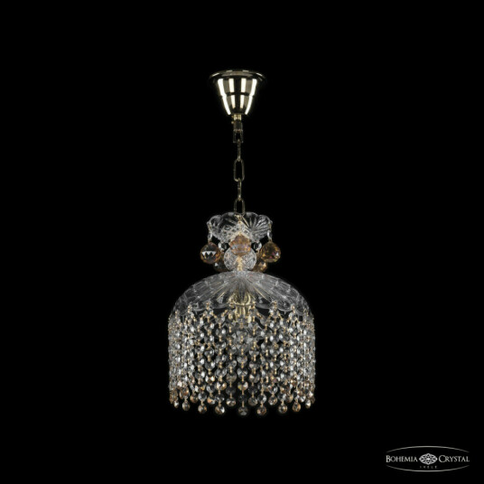 Фото Подвесной светильник с цветным хрусталём 14781/22 G R K777