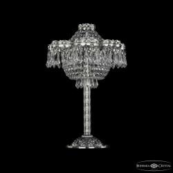 Фото Настольная лампа хрустальная 19301L6/27JB Ni