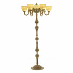 Фото 1 Торшер бронзовый 72003TP/6/175 G P1 U Pair