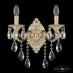 Фото 1 Бра бронзовые с хрусталём 7201B10/2/175 B GW