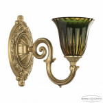 Фото 1 Бра бронзовые с хрусталём 7203B10/1/175 FP P2 U Amber-Green/H-1K