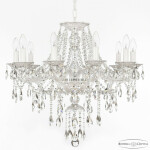 Фото Люстра хрустальная AL16315/10/240 WG Bohemia Ivele Crystal