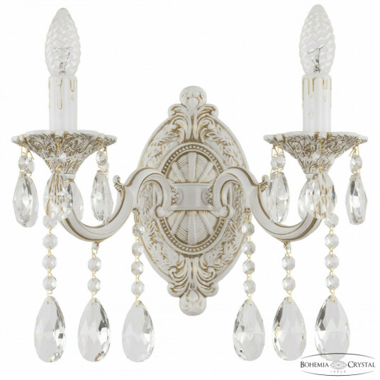 Фото Бра хрустальные AL7801B10/2/175 A WMG Bohemia Ivele Crystal