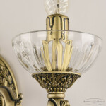 Фото 2 Бра хрустальные AL7801B10/2/175 B AGB P Clear/M-1H Bohemia Ivele Crystal