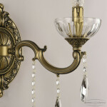 Фото 3 Бра хрустальные AL7801B10/2/175 B AGB P Clear/M-1H Bohemia Ivele Crystal