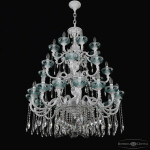 Фото 1 Люстра хрустальная AL78101/16+8+8/300/3d A WMN P Birusa/M-1G Bohemia Ivele Crystal
