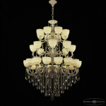 Фото 1 Люстра хрустальная AL78101/16+8+8/300/3d B WMN P1 U Wave Bohemia Ivele Crystal