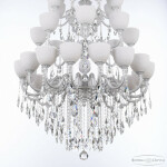 Фото 2 Люстра хрустальная AL78101/16+8+8/300/3d B WMN P1 U Wave Bohemia Ivele Crystal