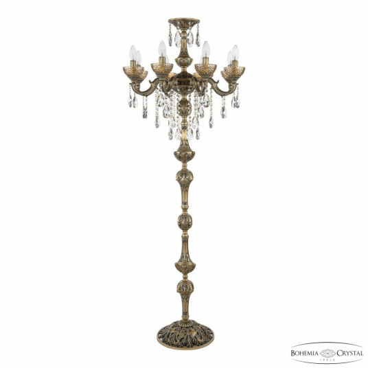 Фото Торшер AL78101T/8/175 B AGB P Amber/M-1F Bohemia Ivele Crystal