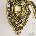 Фото 4 Бра хрустальные AL7901B10/1/175 A AGB P Clear/M-1H Bohemia Ivele Crystal