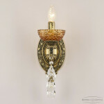 Фото 1 Бра хрустальные AL7901B10/1/175 B AGB P Amber/M-1F Bohemia Ivele Crystal