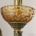 Фото 2 Бра хрустальные AL7901B10/1/175 B AGB P Amber/M-1F Bohemia Ivele Crystal