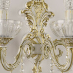 Фото 3 Бра хрустальные AL7901B15/3/175 B WMG P Clear/M-1H Bohemia Ivele Crystal