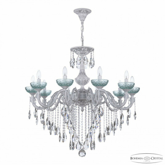 Фото Люстра хрустальная AL79101/10/300 B WMN P Birusa/M-1F Bohemia Ivele Crystal
