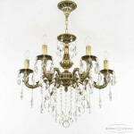 Фото 1 Люстра хрустальная AL79101/6/175 B AGB Bohemia Ivele Crystal