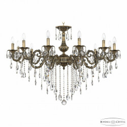 Фото Люстра хрустальная AL79104/12/430 B AGB Bohemia Ivele Crystal