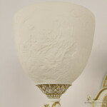 Фото 1 Бра с костяным фарфором AL7801B10/2/175 B WMG P1 U Pair Bohemia Ivele Crystal