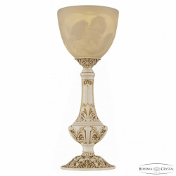 Фото Настольная лампа с костяным фарфором AL79100L/15 WMG P1 Angel Bohemia Ivele Crystal