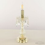 Фото 2 Настольная лампа с хрустальными подвесками 101L/1-27 G Bohemia Ivele Crystal