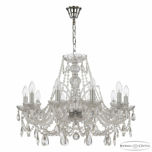 Фото Люстра хрустальная 105/10/240 Ni Bohemia Ivele Crystal