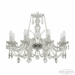 Фото Люстра хрустальная 105/8/240 Ni Bohemia Ivele Crystal