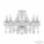 Фото Люстра хрустальная 107/12/240 Ni Bohemia Ivele Crystal