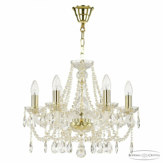 Фото Люстра хрустальная 107/6/165 G Bohemia Ivele Crystal