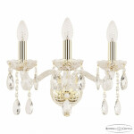Фото Бра хрустальные 107B/3/141 G Bohemia Ivele Crystal
