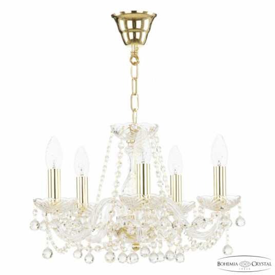 Фото Люстра хрустальная 108/5/141 G Bohemia Ivele Crystal