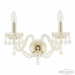Фото Бра хрустальные 108B/2/165 G Bohemia Ivele Crystal