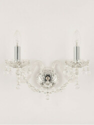 Фото Бра хрустальные 108B/2/165 Ni Bohemia Ivele Crystal